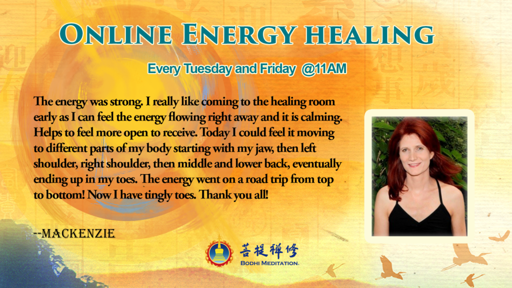 Online Energy Healing Sharing From Mackenzie