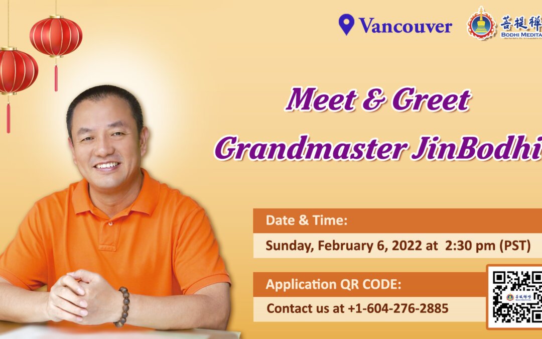 Meet & Greet: Grandmaster JinBodhi