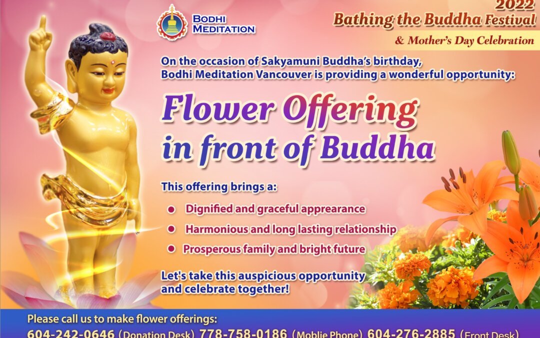 Make Flowering Offerings to the Buddha